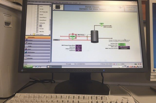 an energy control sytem running on a pc